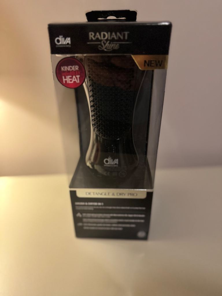 Diva Professional Styling Detangle & Dry Pro brush dryer