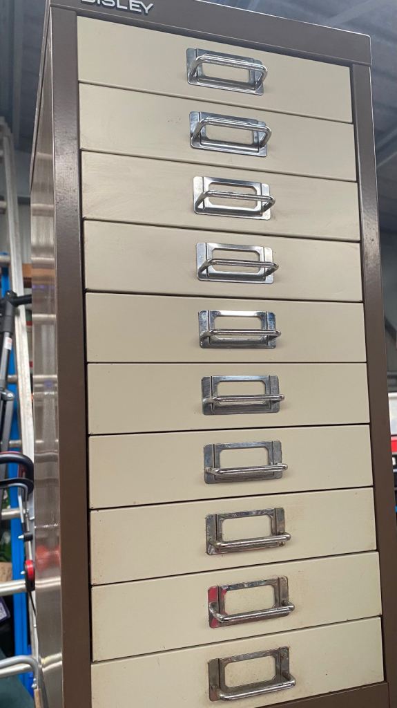 Bisley Filing Cabinet 10 Drawers – Good Condition