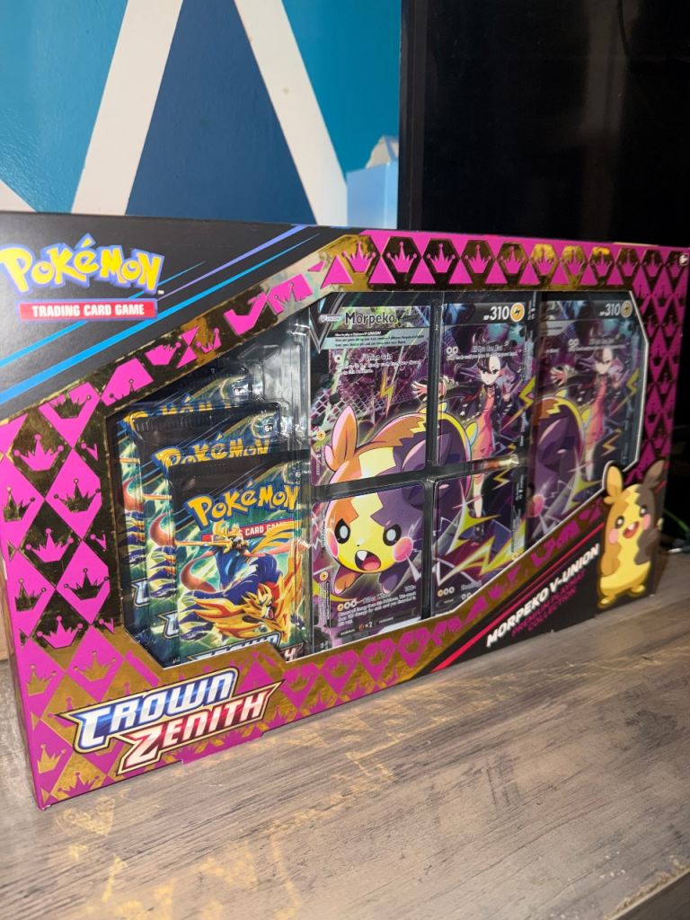 Pokemon Crown Zenith Morpeko Box - NEW AND SEALED