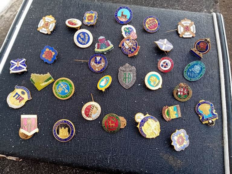 Bowling badges collection 