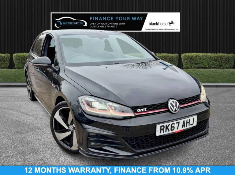 2017 67 VOLKSWAGEN GOLF 2.0 TSI BLUEMOTION TECH GTI HATCHBACK 5DR PETROL MANUAL 