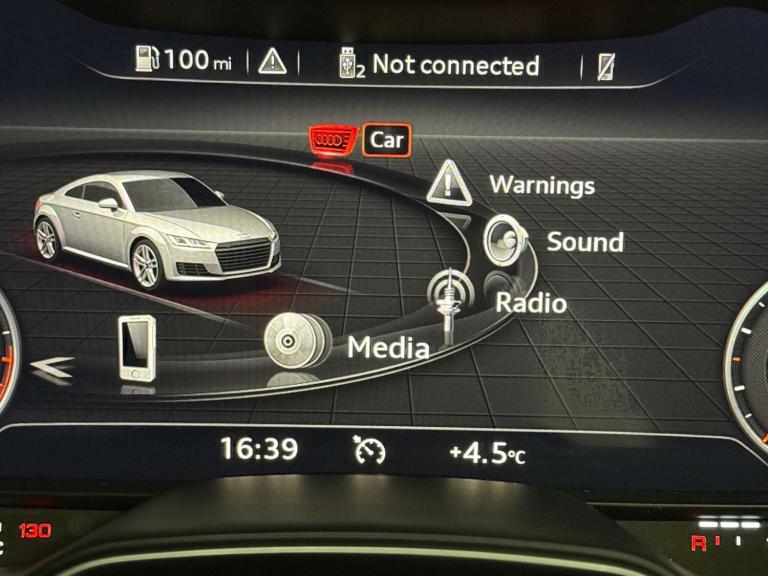 2016 Audi TT 1.8T FSI S Line 2dr COUPE PETROL Manual