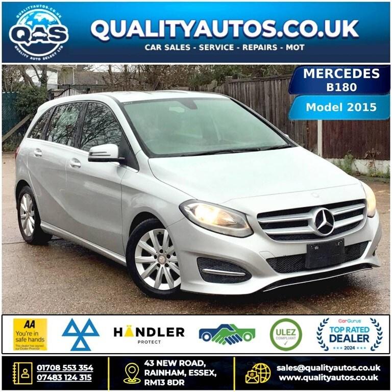 2015 Mercedes-Benz B Class MERCEDES-BENZ B180 BLUE EFF SPORT 1.6L PETROL AUTO 15-15 ULEZ FRESH IM...