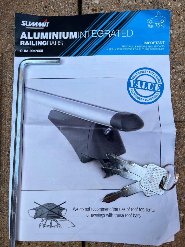 image for Summit car roof bars sum 004/005