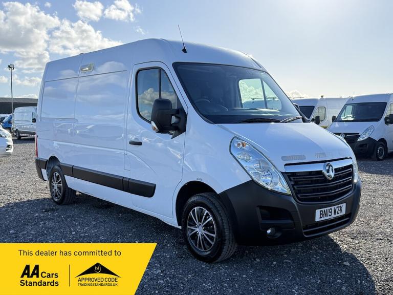 2019 Vauxhall Movano 2.3 CDTi 3500 Panel Van 5dr Diesel Manual FWD L2 H2 Euro 6 (130 ps) Panel Va...