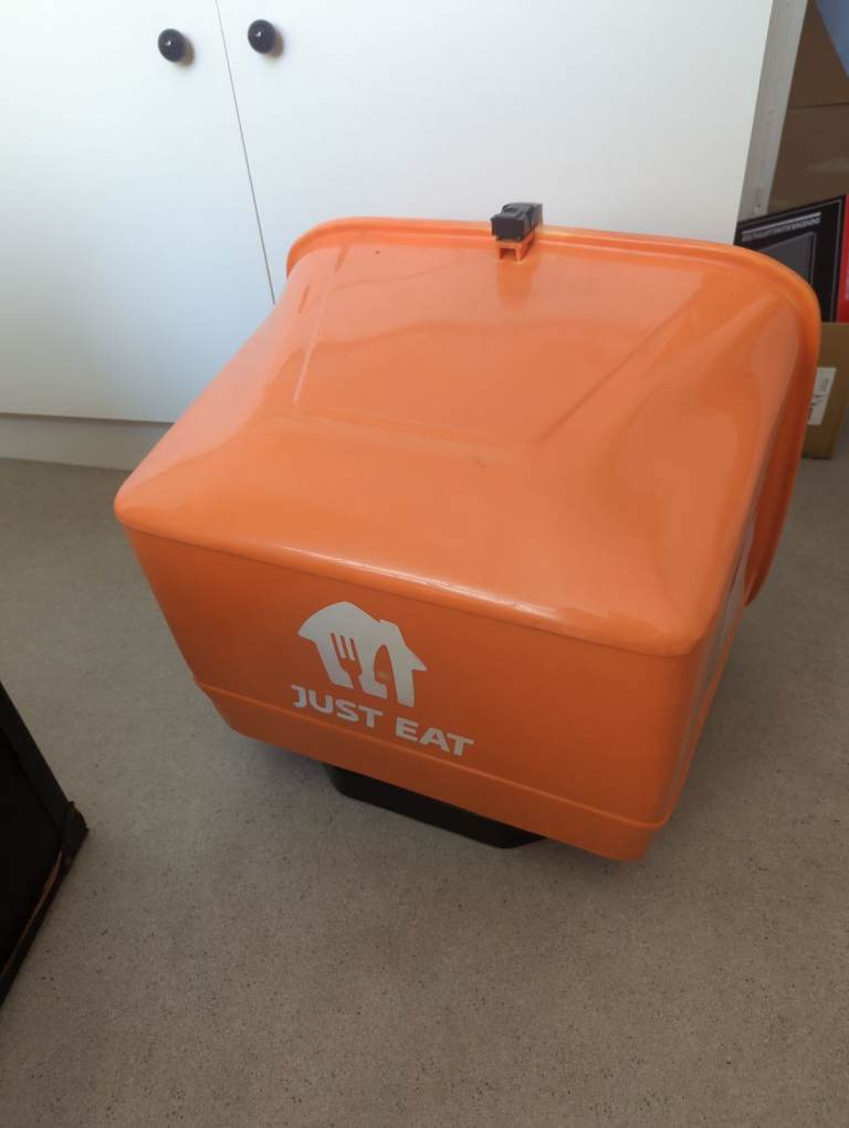 Just Eat Courier Food Delivery Bike Motorcycle Top Box
