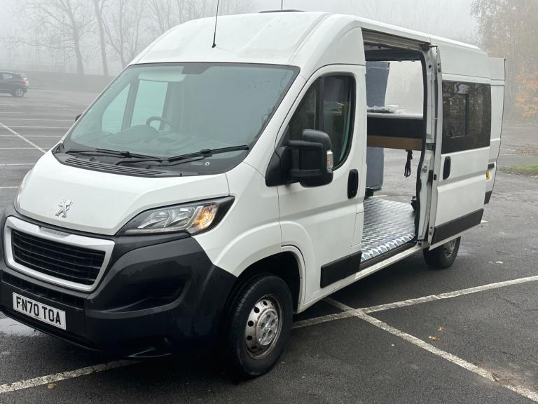 2020 Peugeot Boxer 2.2 BlueHDi H2 Professional Campervan  PANEL VAN Diesel Manual