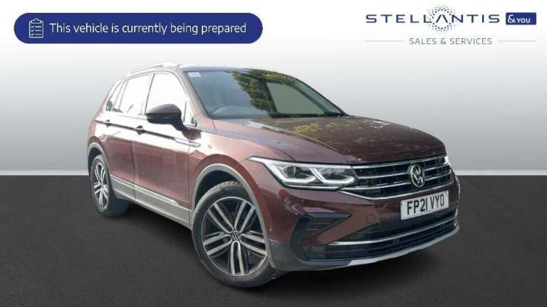 2021 Volkswagen Tiguan 1.5 TSI Elegance SUV 5dr Petrol DSG Euro 6 (s/s) (150 ps) SUV Petrol Autom...