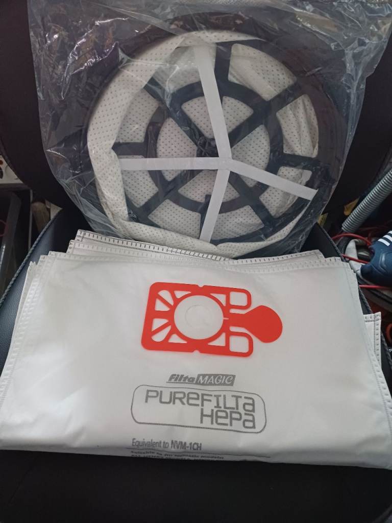 HENRY VACUUM 12 INCH FILTER & 10 HEPA BAGS NEW £15 NO OFFERS DARWEN BB3 0DU 
