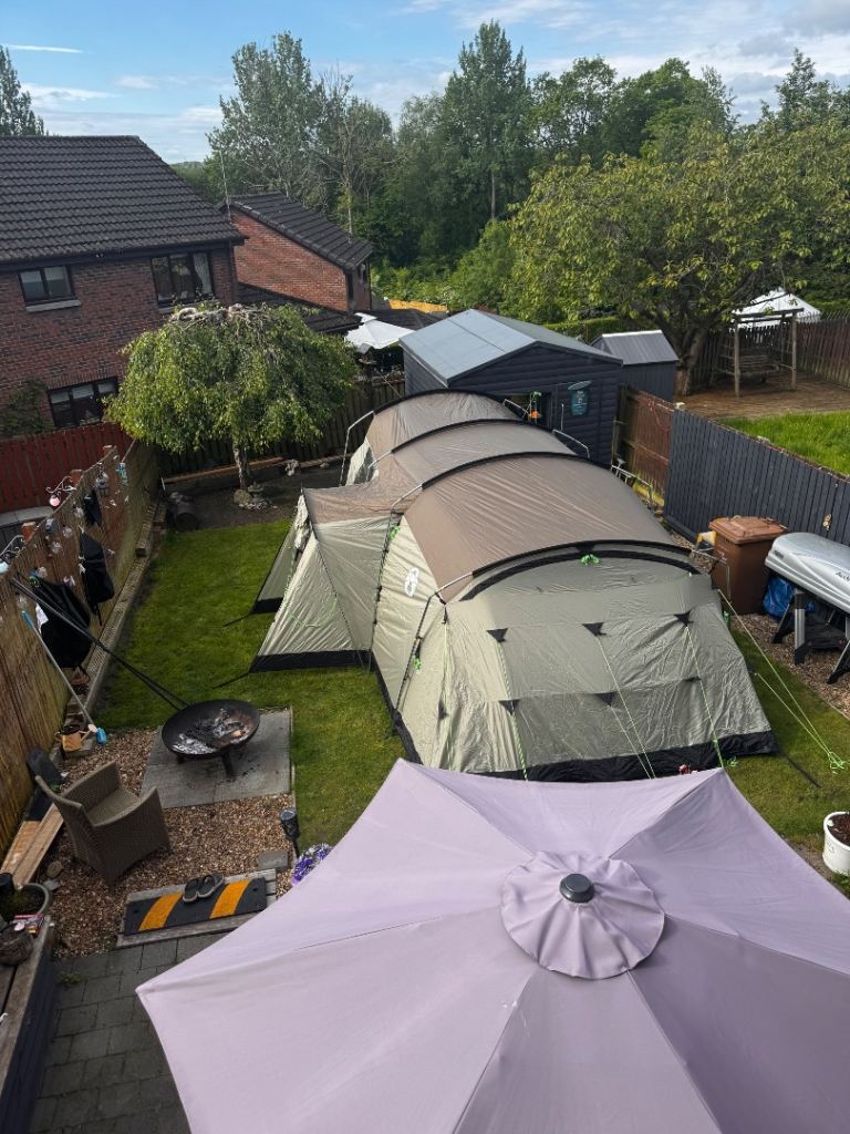 6 berth Coleman Mackenzie tent