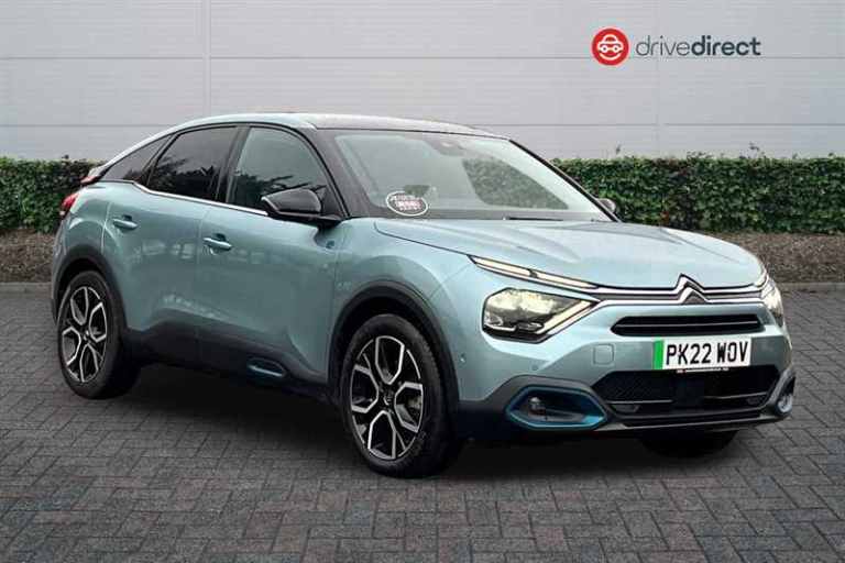 2022 Citroen e-C4 50kWh Shine Plus Hatchback 5dr Electric Auto (7.4kW Charger) (136 ps) Hatchback...