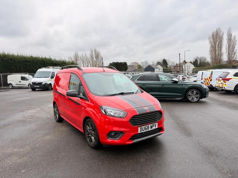 2018 Ford Transit Courier 1.5 TDCi 100ps Sport Van [6 Speed], 47K MILES, NO VAT PANEL VAN Diesel ...