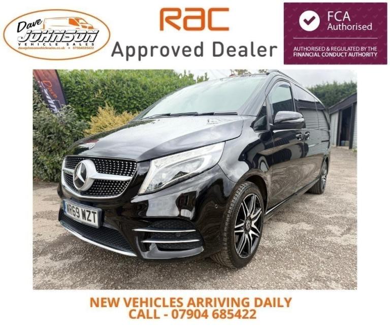 Mercedes-Benz V Class 2.0 V220d Sport G-Tronic+ Euro 6 (s/s) 5dr XLWB 2019 69 