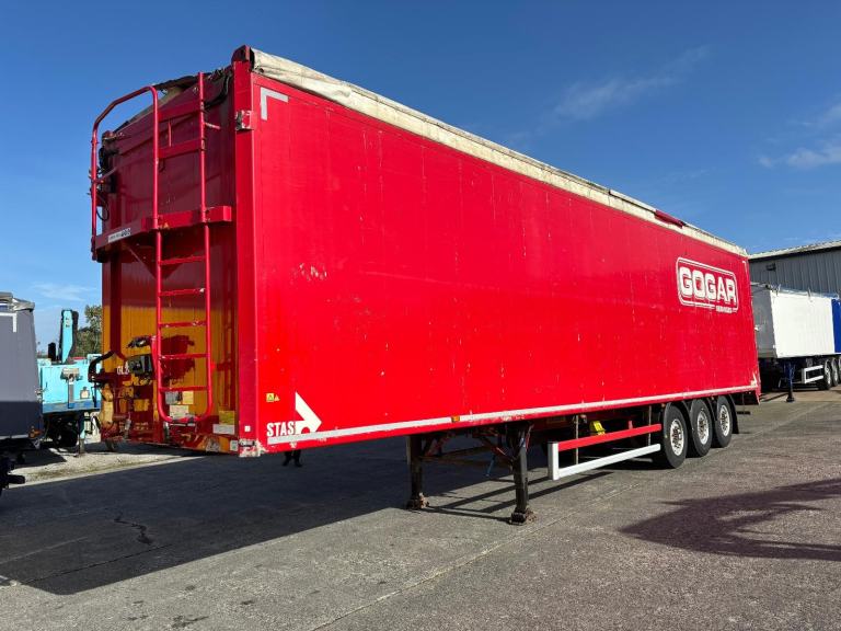Walking floor trailer 2016 STAS 130 waste spec 50/50 hydraulic nets clean sweep