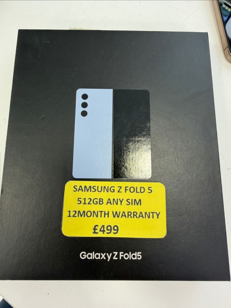 Samsung Galaxy Z Fold5 512GB Blue - Brand New, Any SIM