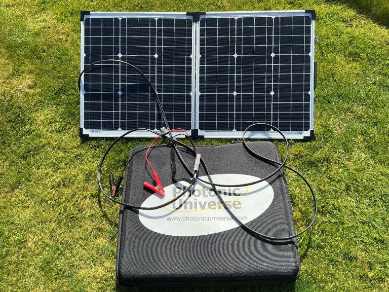 Folding Solar Charging Kit