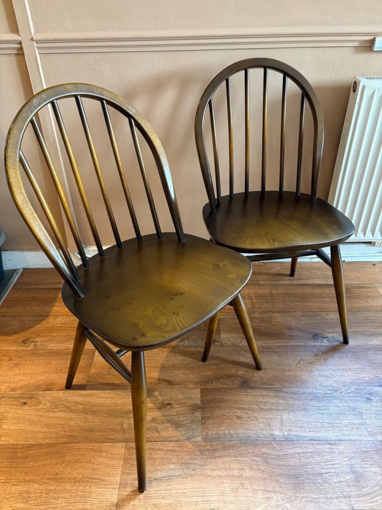 Ercol Dining Chairs x4