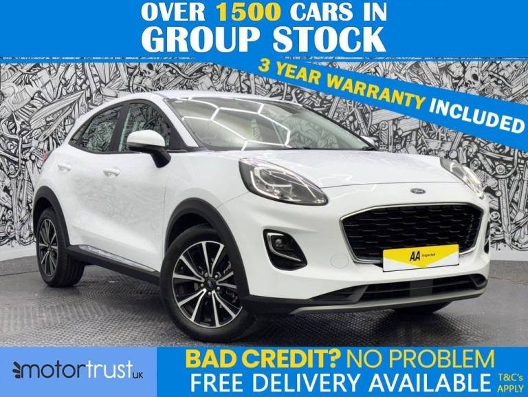 2022 Ford Puma 1.0T EcoBoost MHEV Titanium SUV 5dr Petrol Hybrid Manual Euro 6 (s/s) (125  HATCHB...