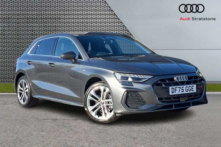 2025 Audi A3 40 TFSI e S Line 5dr S Tronic [Tech Pack] Hatchback Plug-In Hy Automatic