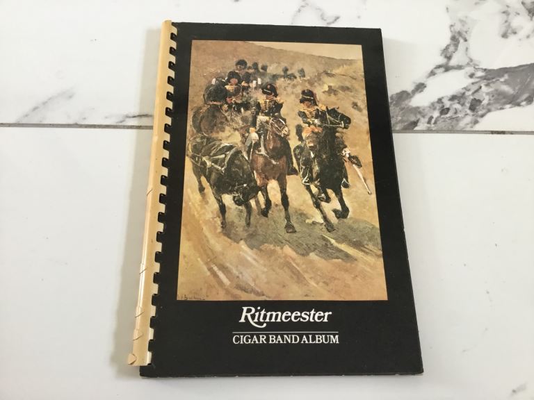 Ritmeester Cigar Band Album with Military Subjects – Good Condition