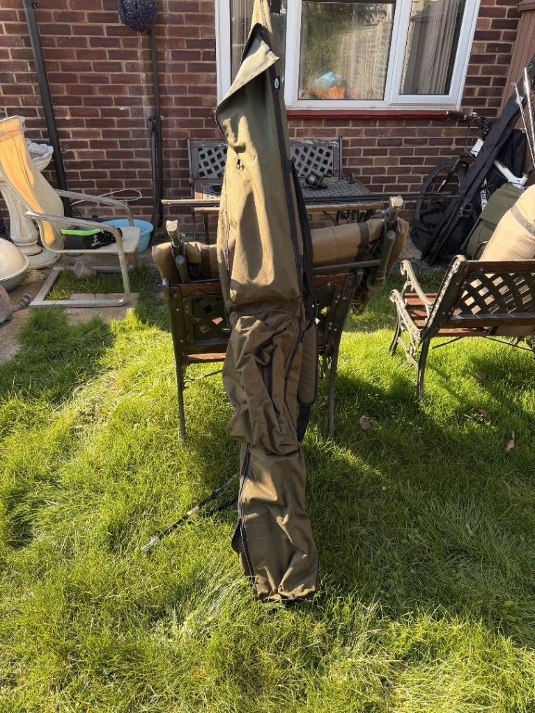 Fishing Rod Bag/Holdall – Green, Good Condition