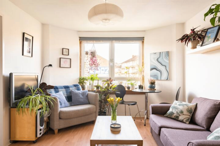 £400pm room to rent in pleasant flat near Kinning Park Subway 