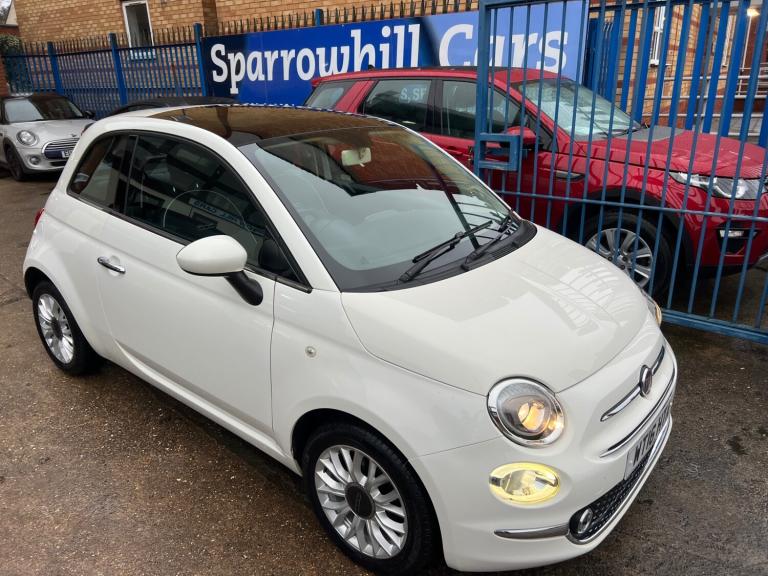 2016 Fiat 500 1.2 Lounge 3dr HATCHBACK Petrol Manual