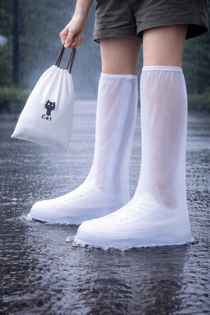 ☔Don’t let the rain stop your day. Stay Dry in Style,Rain Ready with a FREE Cute Bag ☔🐱(#00038)