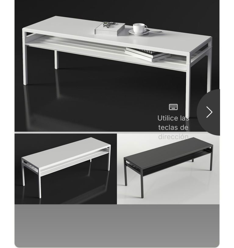 Ikea Nyboda metal TV stand L120cmxD40cmxH40cm 