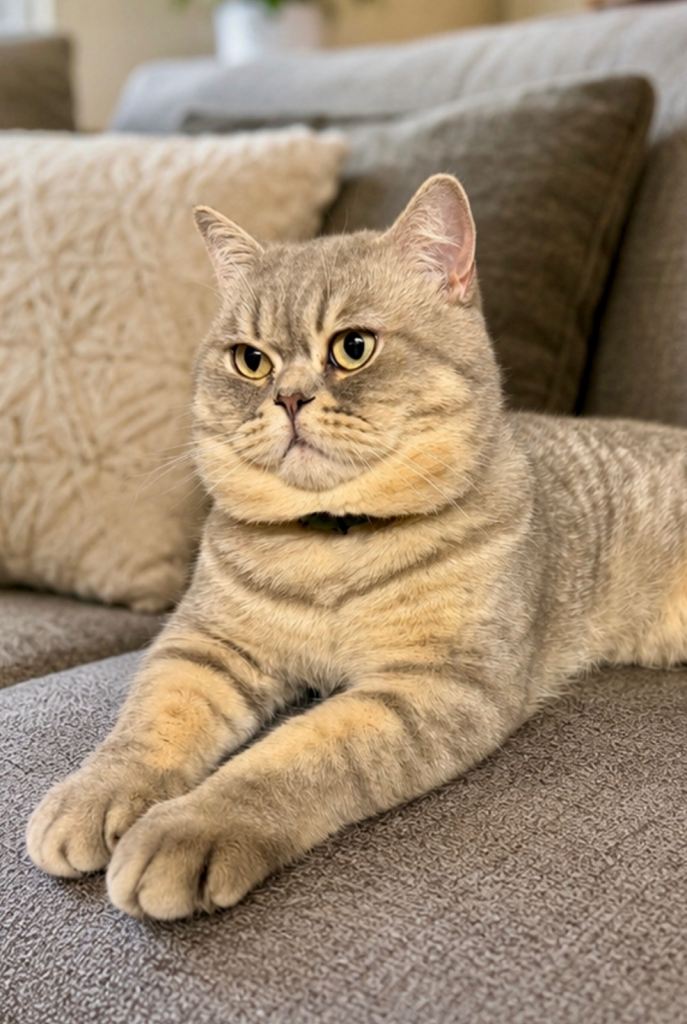 British blue male spotted tabby GGCF REGISTERED 