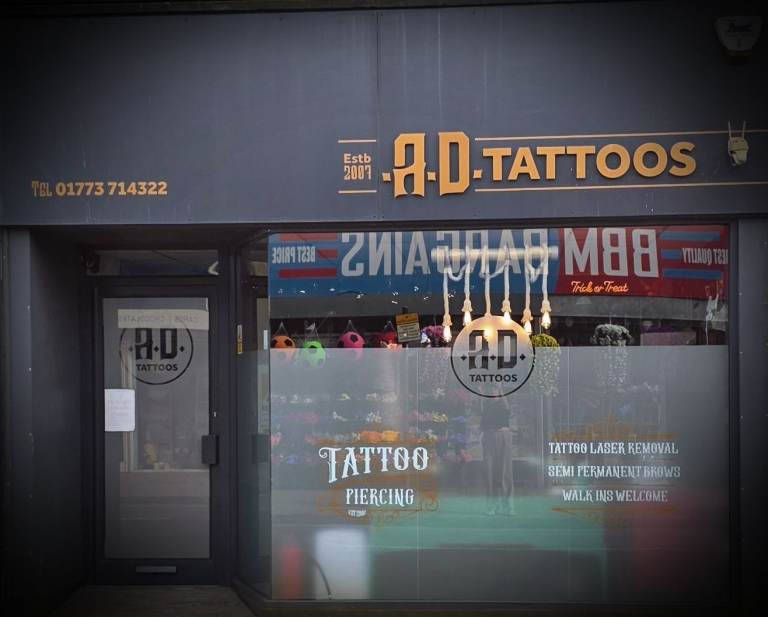 Well established tattoo studio for sale. In heanor 