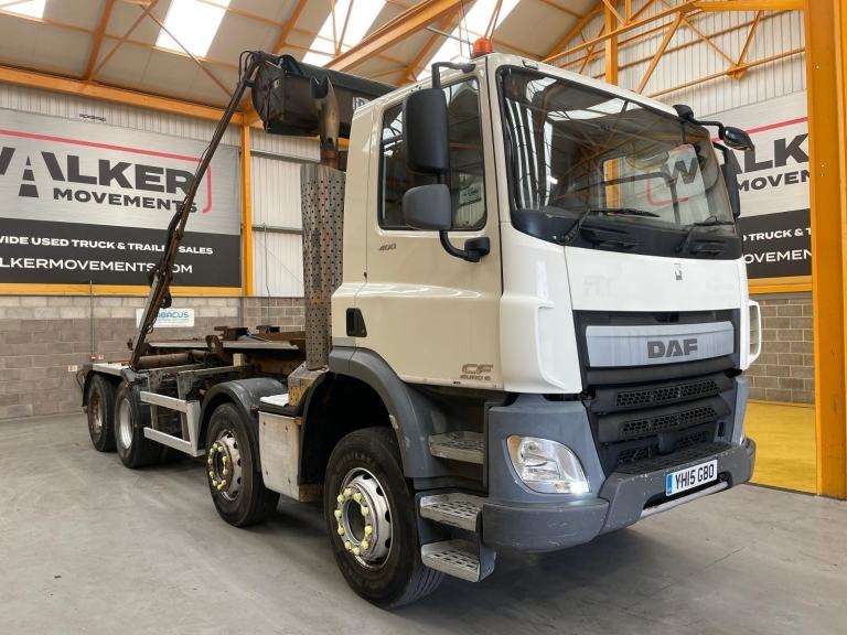 DAF CF 400 *EURO 6* 8X4 HOOKLOADER - 2015 - YH15 GBO