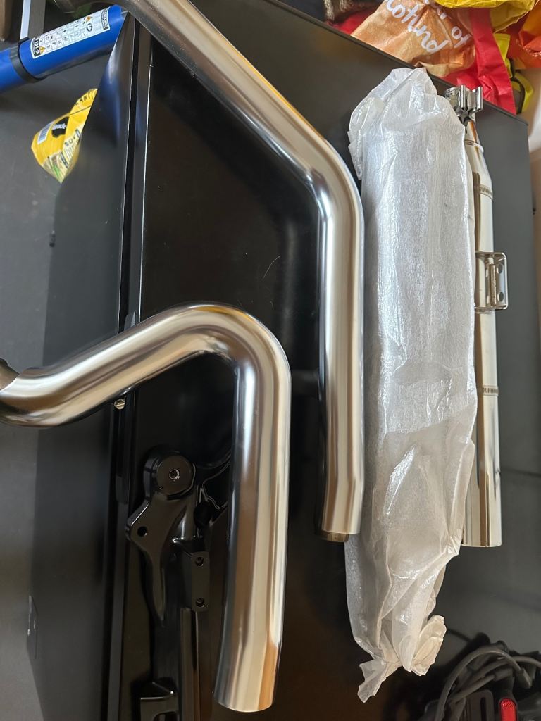 Harley Davidson Fat Boy silencers