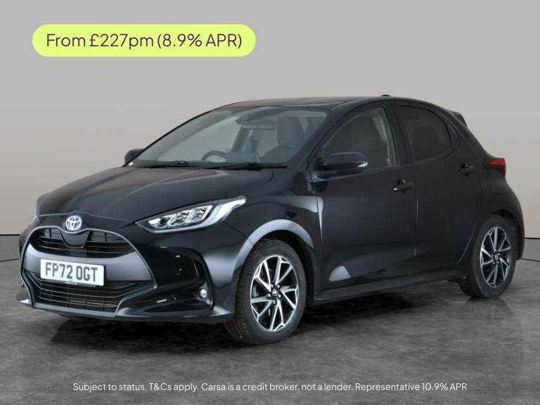 2022 Toyota Yaris 1.5 Hybrid Design 5dr CVT HATCHBACK PETROL/ELECTRIC Automatic