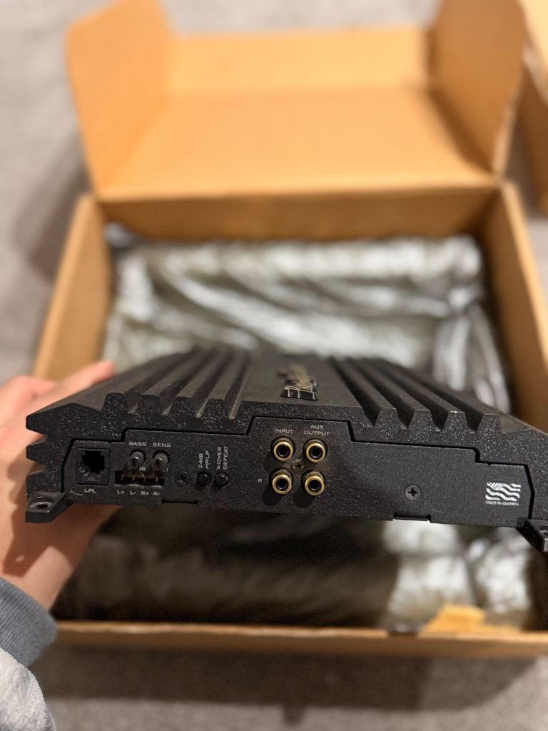 Phoenix Gold XS2500 BLK 2 channel amplifier 