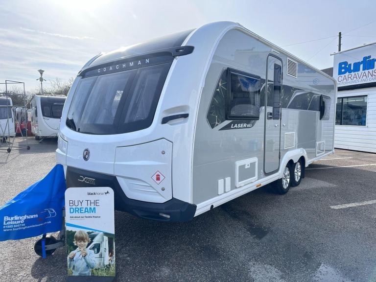 Coachman Laser 665 ATC / Alde Heating / Full Size Fridge Freezer