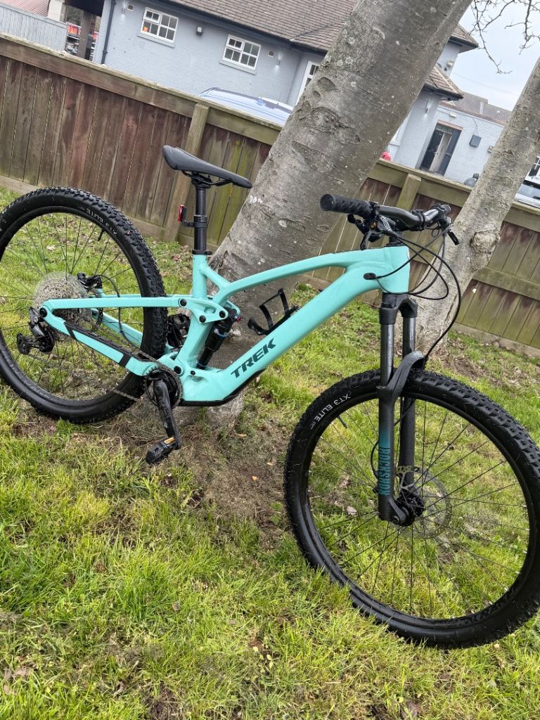 Trek Mountain Bike – Blue, Good Condition