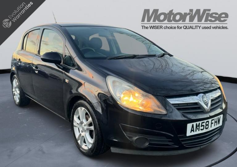 2008 Vauxhall Corsa 1.4i 16V SXi 5dr [AC] - ELECTRIC WINDOWS - ELECTRIC MIRRORS HATCHBACK Petrol ...