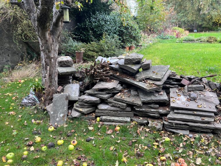 Reclaimed Garden paving flag stones