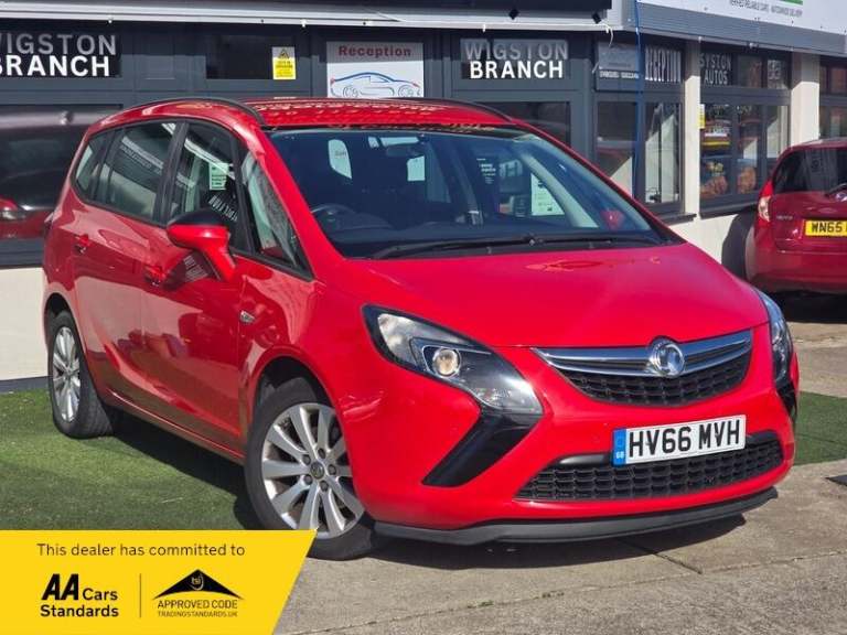 2016 Vauxhall Zafira Tourer 1.4i Turbo Design Euro 6 5dr MPV Petrol Manual