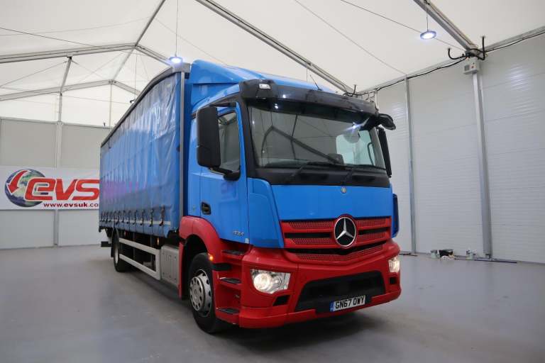 2017 (67 PLATE) Mercedes Benz ANTOS 1824 4x2 Euro 6 Curtainsiders