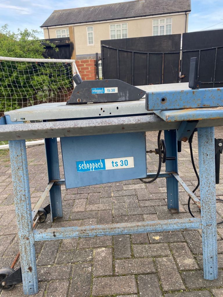 Scheppach TS 30 Table Saw - Fair Condition