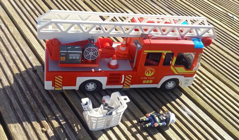 Playmobil fire truck