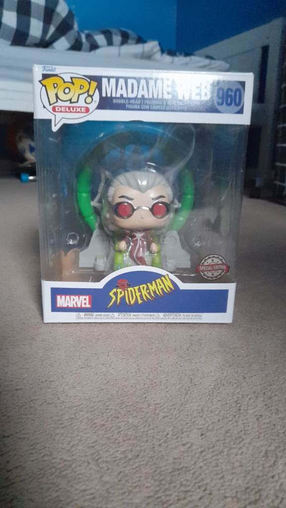 Funko pop- spider man Madame Web