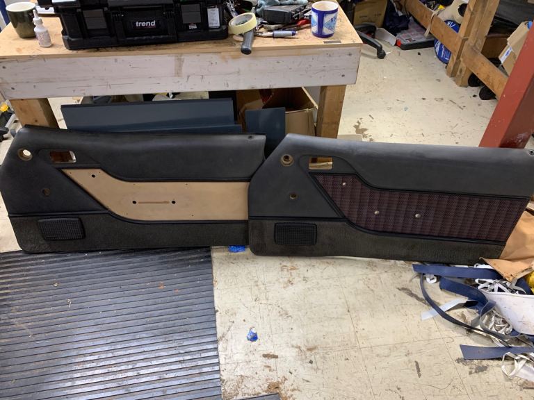 Ford capri door cards 