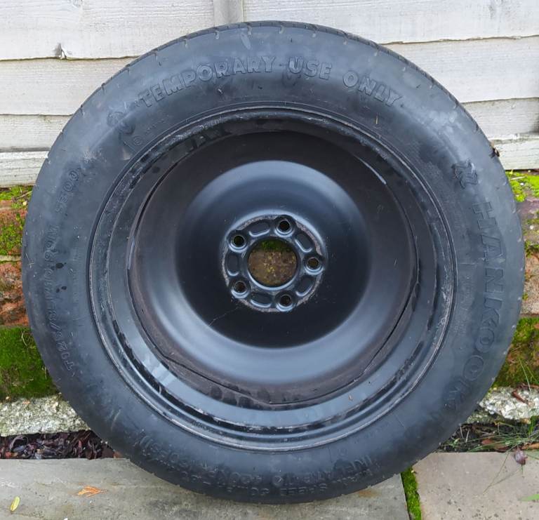 Original Ford Spacesaver Spare Wheel (C-Max, Focus, Fiesta, etc) (Can deliver locally)