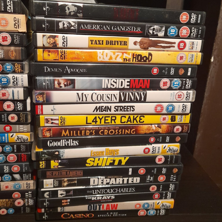 Gangster Themed DVD Movies