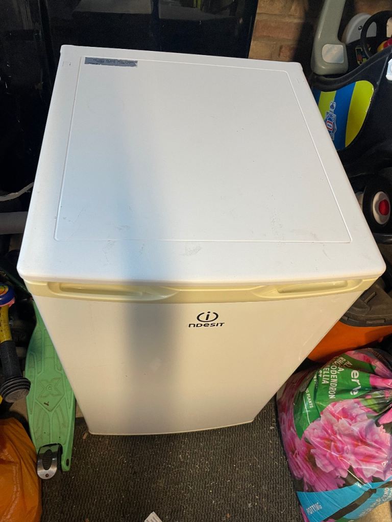 Indesit Undercounter Fridge - White, Good Condition