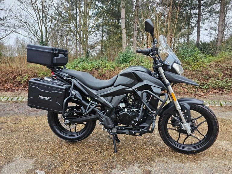 LEXMOTO RX1 125  2025 Petrol Manual in Black
