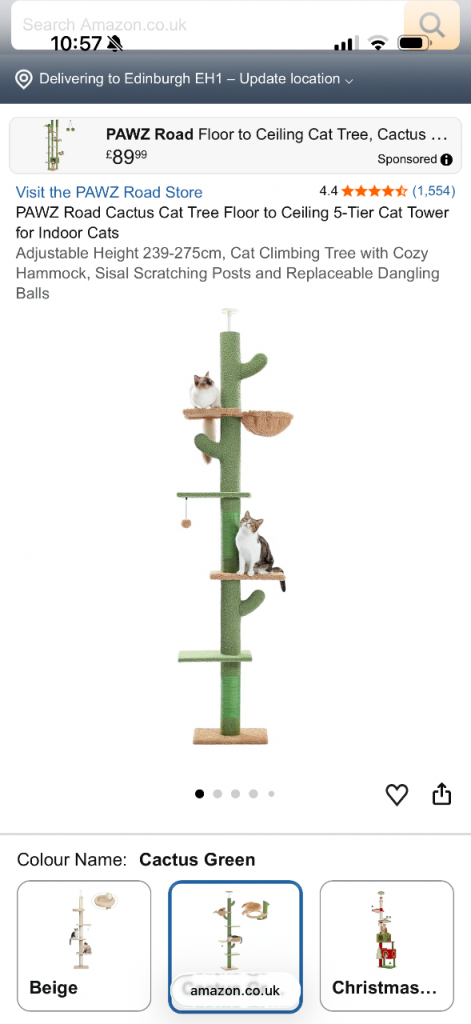 Cactus Cat tree